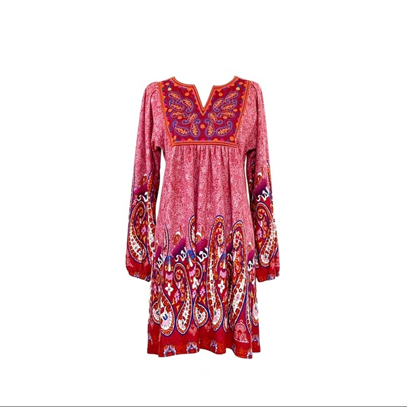 WHITE MARK Apolline Embroidered Sweater Dress M - Picture 3 of 8